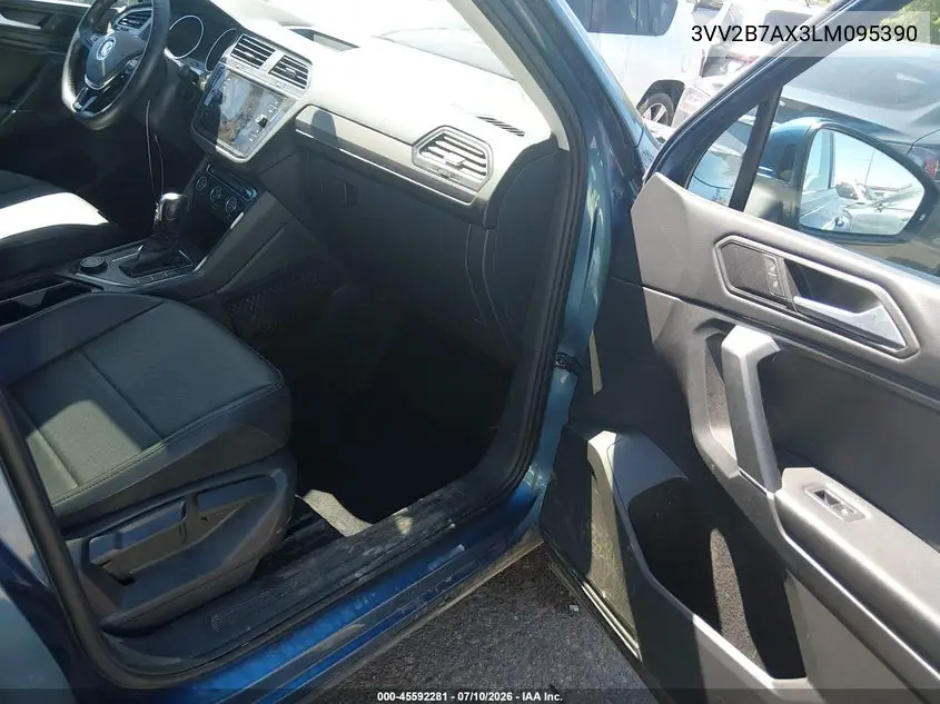 2020 Volkswagen Tiguan 2.0T Se/2.0T Se R-Line Black/2.0T Sel VIN: 3VV2B7AX3LM095390 Lot: 45592281