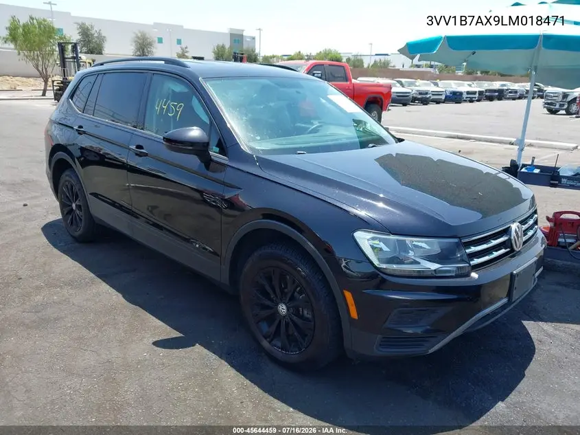 2020 Volkswagen Tiguan 2.0T S VIN: 3VV1B7AX9LM018471 Lot: 45644459