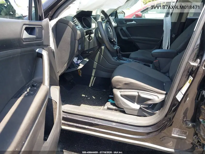 2020 Volkswagen Tiguan 2.0T S VIN: 3VV1B7AX9LM018471 Lot: 45644459