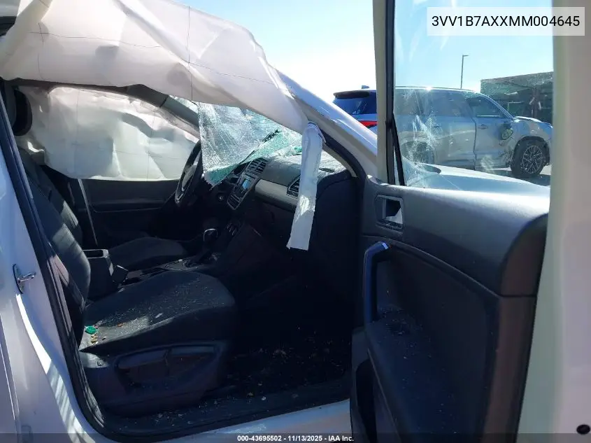 3VV1B7AXXMM004645 2021 Volkswagen Tiguan 2.0T S