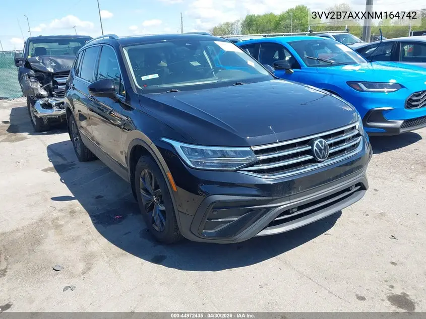 2022 Volkswagen Tiguan 2.0T Se VIN: 3VV2B7AXXNM164742 Lot: 44972435