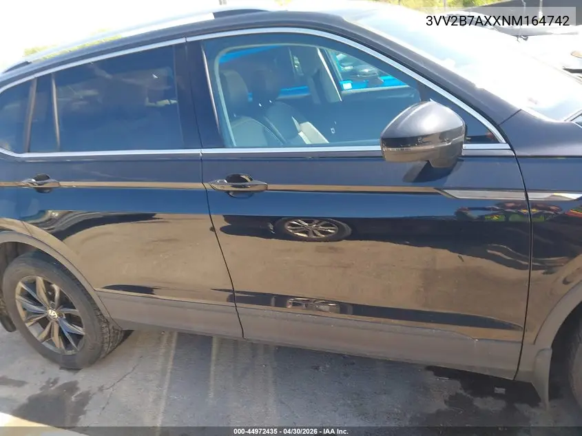 2022 Volkswagen Tiguan 2.0T Se VIN: 3VV2B7AXXNM164742 Lot: 44972435