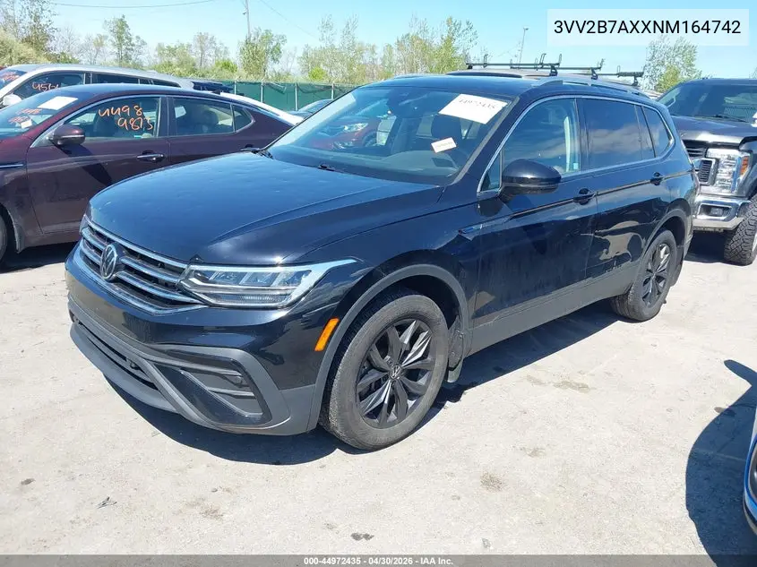 2022 Volkswagen Tiguan 2.0T Se VIN: 3VV2B7AXXNM164742 Lot: 44972435