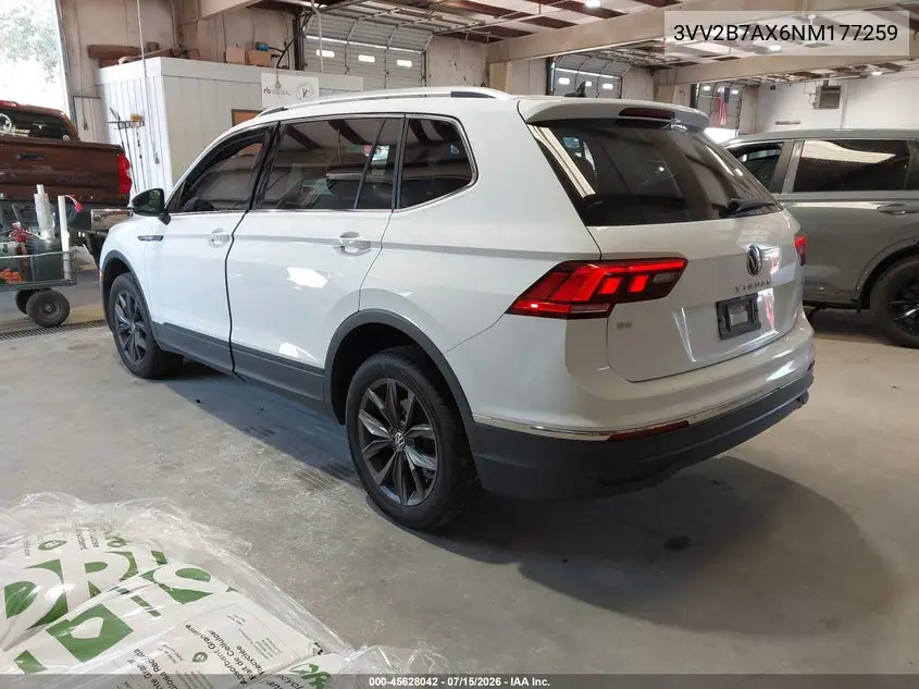 2022 Volkswagen Tiguan 2.0T Se VIN: 3VV2B7AX6NM177259 Lot: 45628042