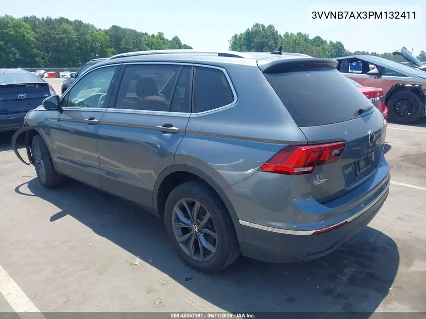 2023 Volkswagen Tiguan 2.0T Se VIN: 3VVNB7AX3PM132411 Lot: 45357191