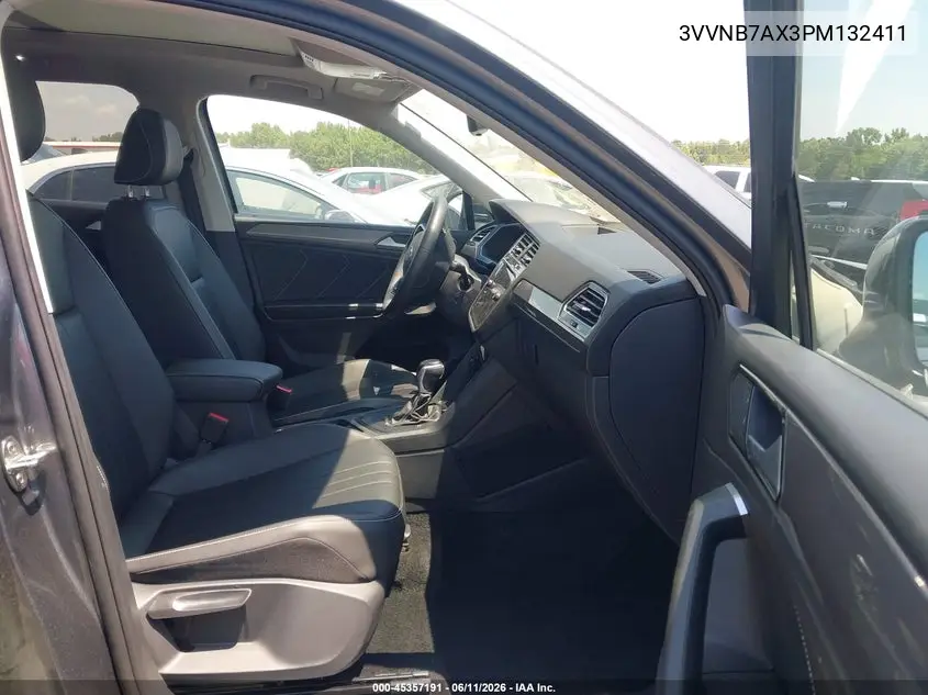 2023 Volkswagen Tiguan 2.0T Se VIN: 3VVNB7AX3PM132411 Lot: 45357191
