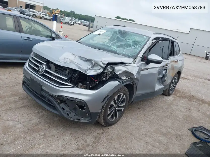 2023 Volkswagen Tiguan 2.0T S VIN: 3VVRB7AX2PM068783 Lot: 45383954