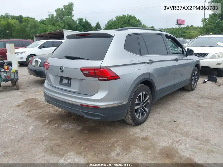 2023 Volkswagen Tiguan 2.0T S VIN: 3VVRB7AX2PM068783 Lot: 45383954