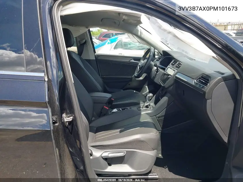 2023 Volkswagen Tiguan 2.0T Se VIN: 3VV3B7AX0PM101673 Lot: 45428389