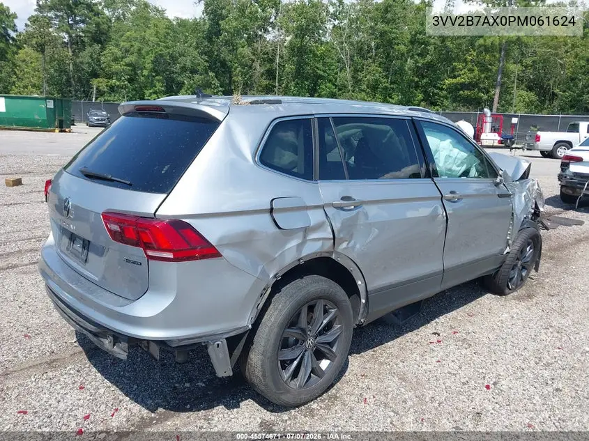 2023 Volkswagen Tiguan 2.0T Se VIN: 3VV2B7AX0PM061624 Lot: 45574671