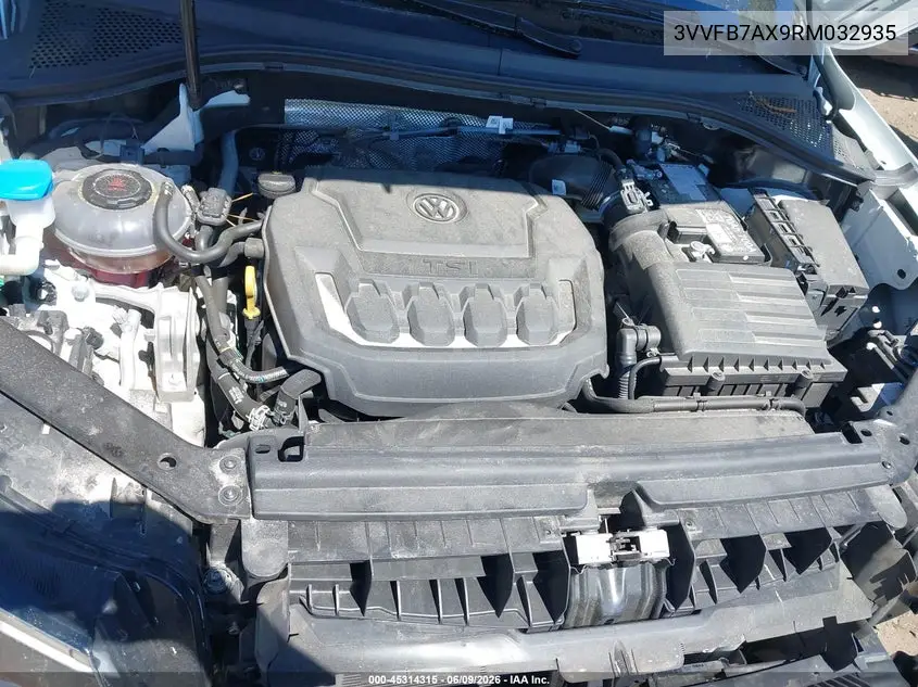 2024 Volkswagen Tiguan 2.0T S VIN: 3VVFB7AX9RM032935 Lot: 45314315