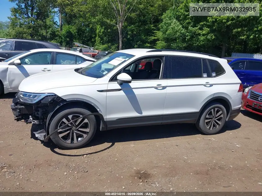 2024 Volkswagen Tiguan 2.0T S VIN: 3VVFB7AX9RM032935 Lot: 45314315