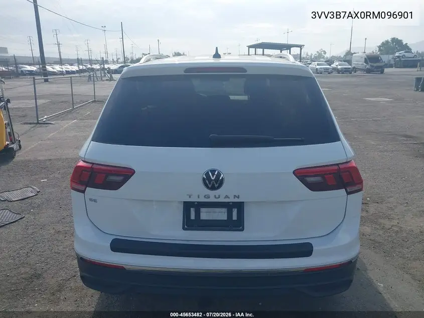 2024 Volkswagen Tiguan 2.0T Se/2.0T Wolfsburg Edition VIN: 3VV3B7AX0RM096901 Lot: 45653482