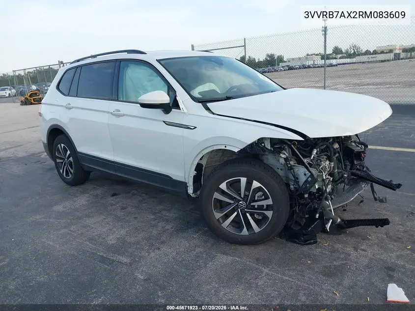 2024 Volkswagen Tiguan 2.0T S VIN: 3VVRB7AX2RM083609 Lot: 45671923