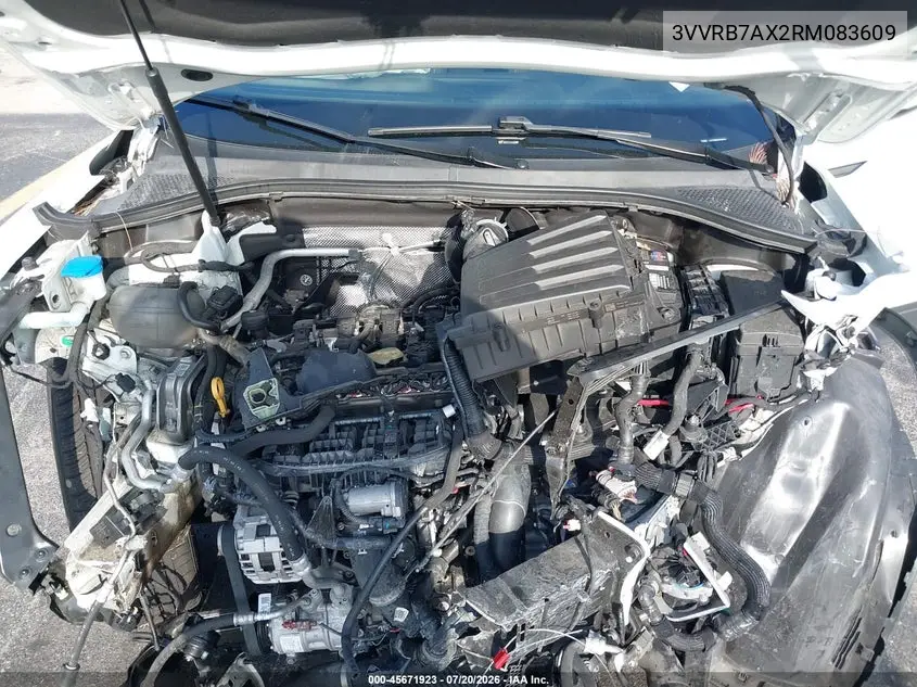 2024 Volkswagen Tiguan 2.0T S VIN: 3VVRB7AX2RM083609 Lot: 45671923
