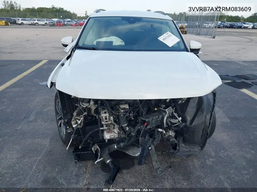 2024 Volkswagen Tiguan 2.0T S VIN: 3VVRB7AX2RM083609 Lot: 45671923