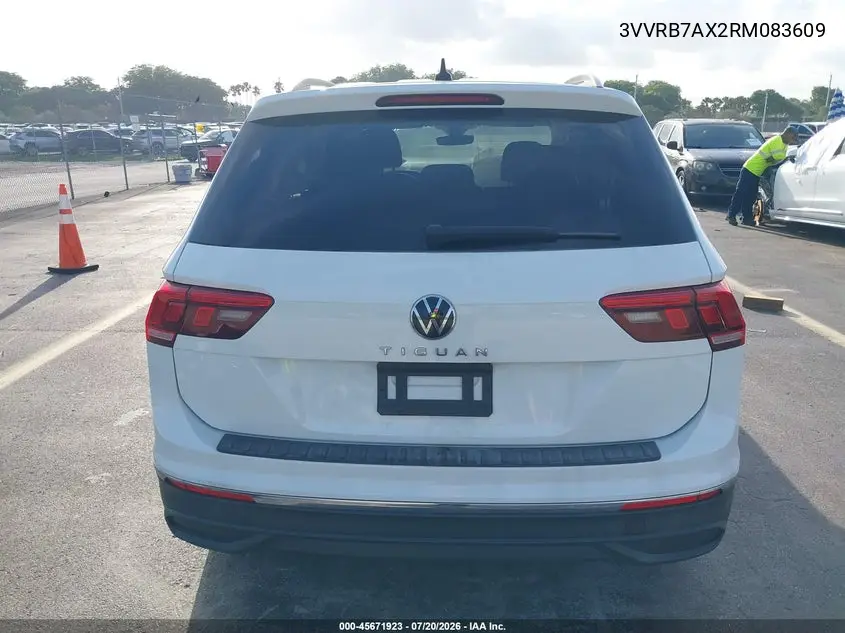 2024 Volkswagen Tiguan 2.0T S VIN: 3VVRB7AX2RM083609 Lot: 45671923
