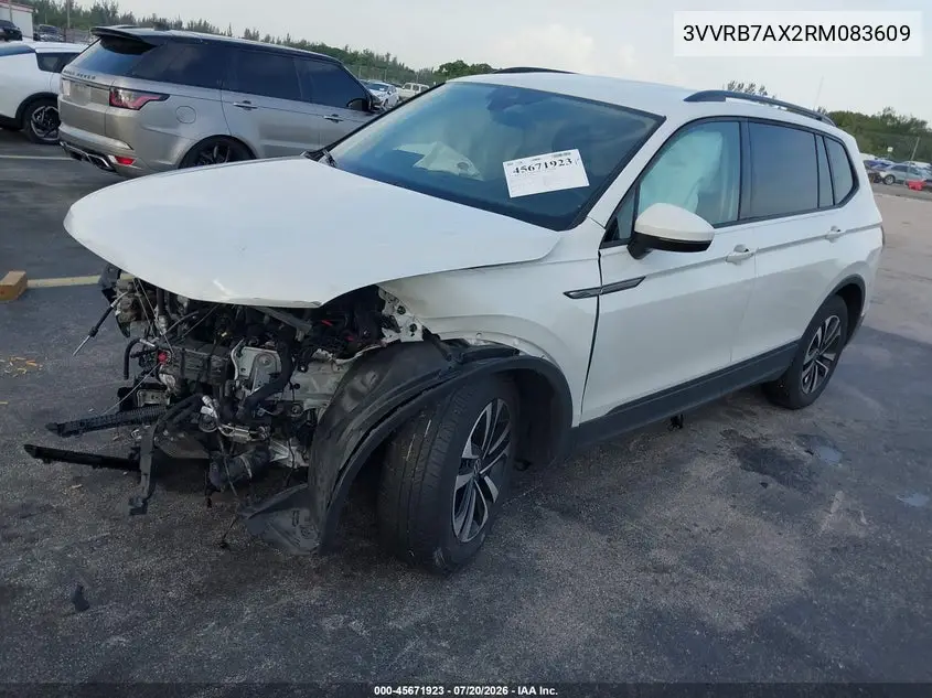 2024 Volkswagen Tiguan 2.0T S VIN: 3VVRB7AX2RM083609 Lot: 45671923