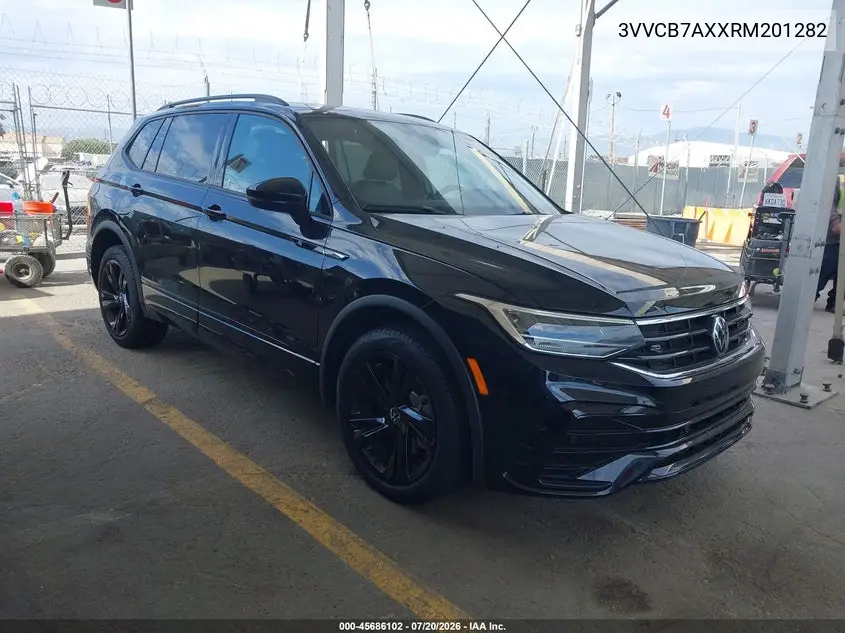 2024 Volkswagen Tiguan 2.0T Se R-Line Black VIN: 3VVCB7AXXRM201282 Lot: 45686102