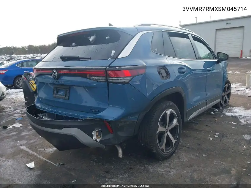 3VVMR7RMXSM045714 2025 Volkswagen Tiguan 2.0T Se