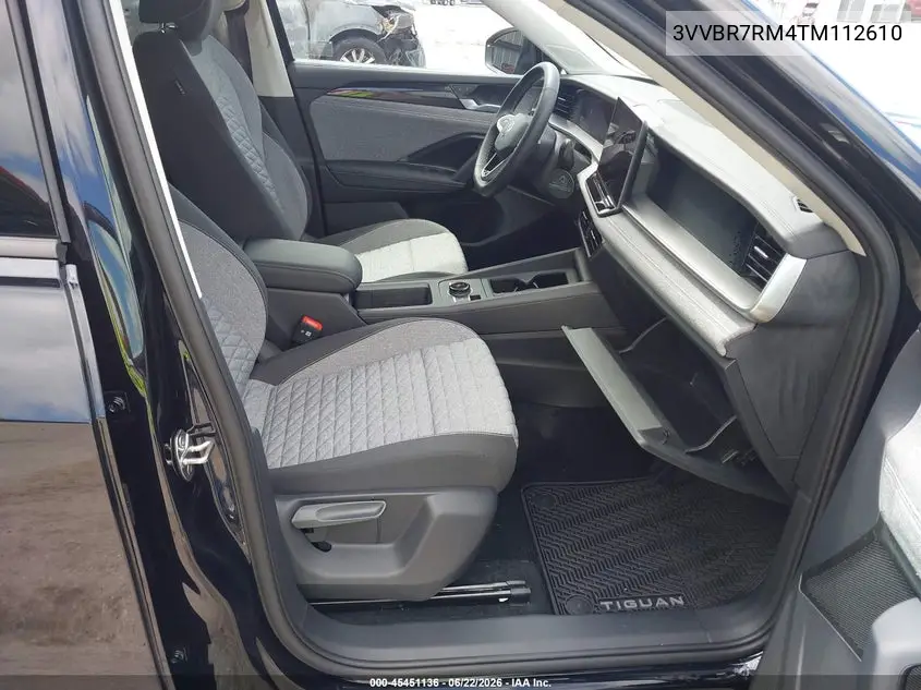 2026 Volkswagen Tiguan S VIN: 3VVBR7RM4TM112610 Lot: 45451136