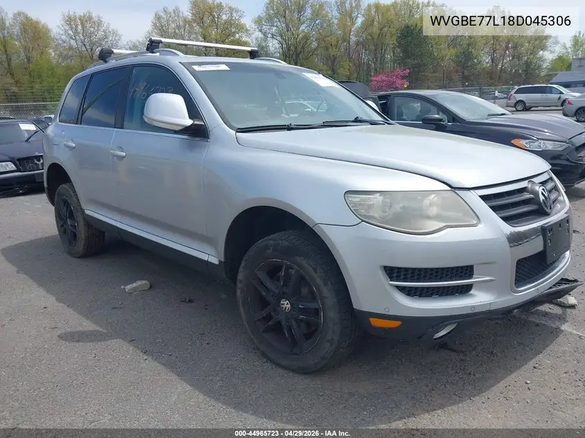 2008 Volkswagen Touareg 2 Vr6 Fsi VIN: WVGBE77L18D045306 Lot: 44965723