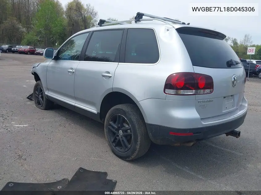 2008 Volkswagen Touareg 2 Vr6 Fsi VIN: WVGBE77L18D045306 Lot: 44965723
