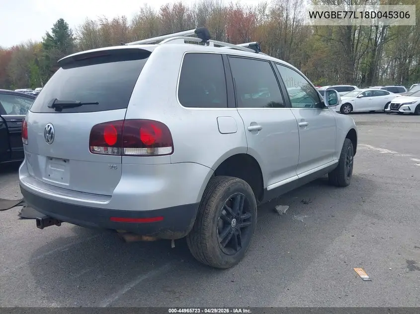 2008 Volkswagen Touareg 2 Vr6 Fsi VIN: WVGBE77L18D045306 Lot: 44965723