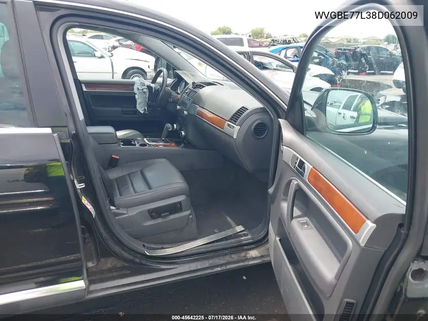 2008 Volkswagen Touareg 2 Vr6 Fsi VIN: WVGBE77L38D062009 Lot: 45642225