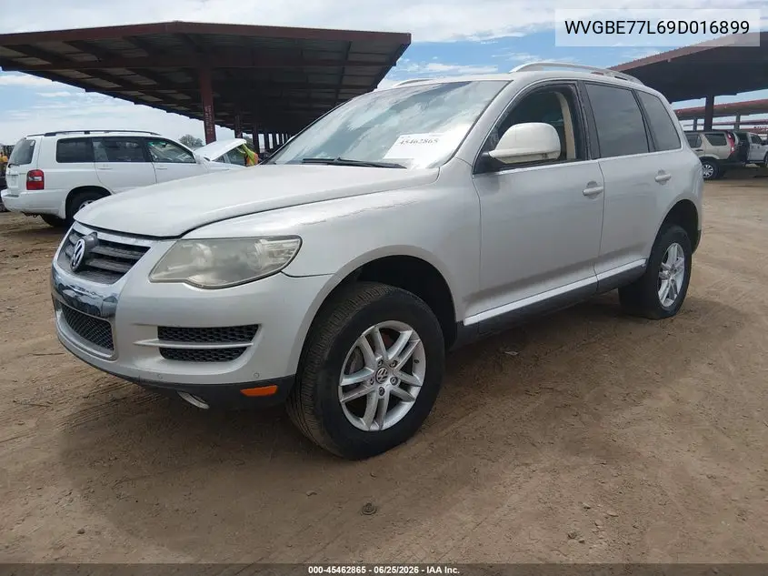 2009 Volkswagen Touareg 2 Vr6 Fsi VIN: WVGBE77L69D016899 Lot: 45462865