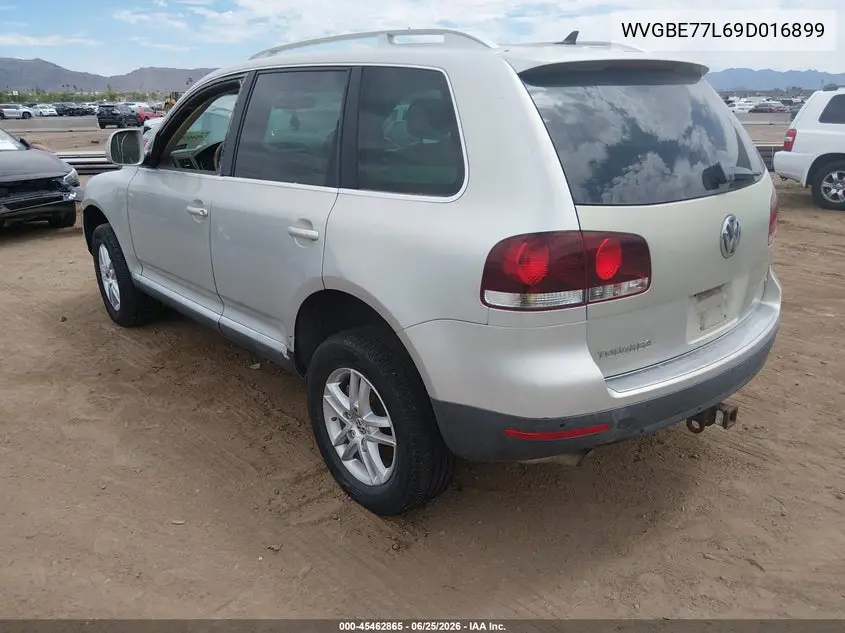 2009 Volkswagen Touareg 2 Vr6 Fsi VIN: WVGBE77L69D016899 Lot: 45462865