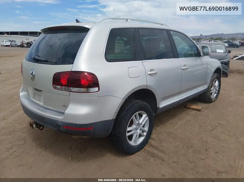 2009 Volkswagen Touareg 2 Vr6 Fsi VIN: WVGBE77L69D016899 Lot: 45462865