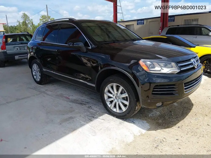 2011 Volkswagen Touareg Vr6 Sport VIN: WVGFF9BP6BD001023 Lot: 45055773