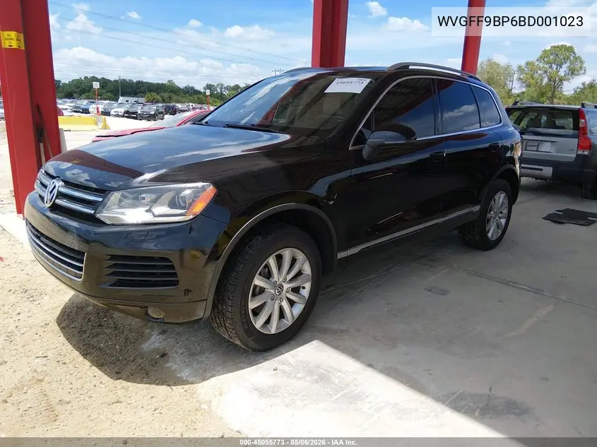 2011 Volkswagen Touareg Vr6 Sport VIN: WVGFF9BP6BD001023 Lot: 45055773