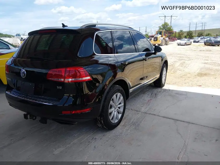 2011 Volkswagen Touareg Vr6 Sport VIN: WVGFF9BP6BD001023 Lot: 45055773