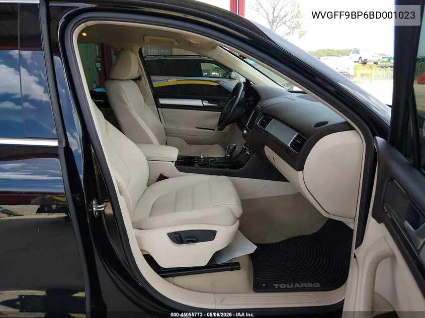 2011 Volkswagen Touareg Vr6 Sport VIN: WVGFF9BP6BD001023 Lot: 45055773