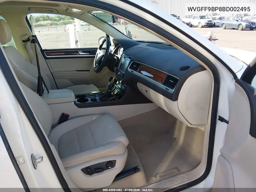 2011 Volkswagen Touareg Vr6 Lux VIN: WVGFF9BP8BD002495 Lot: 45561462