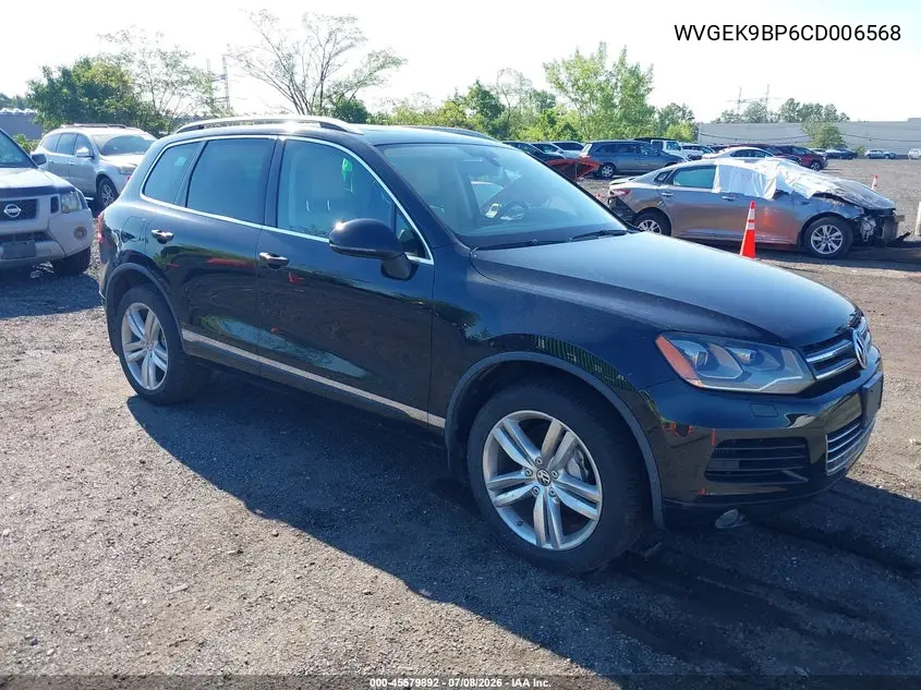 2012 Volkswagen Touareg Tdi Executive VIN: WVGEK9BP6CD006568 Lot: 45579892