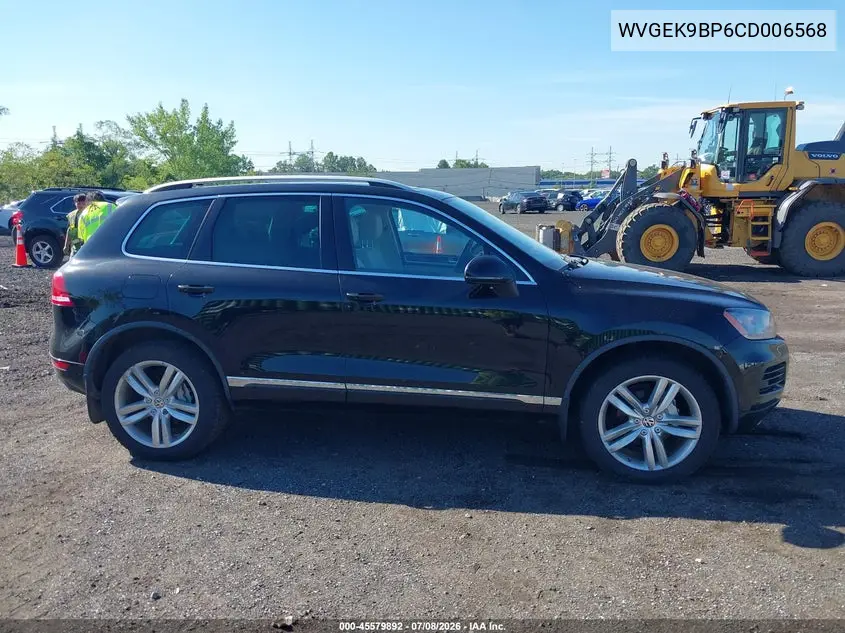 2012 Volkswagen Touareg Tdi Executive VIN: WVGEK9BP6CD006568 Lot: 45579892