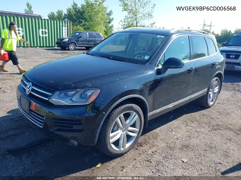 2012 Volkswagen Touareg Tdi Executive VIN: WVGEK9BP6CD006568 Lot: 45579892