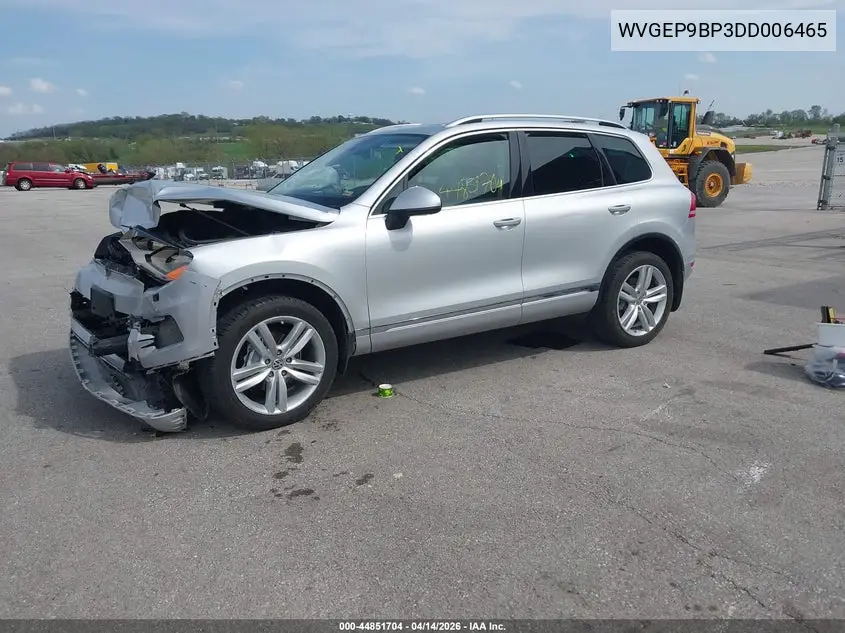 2013 Volkswagen Touareg Tdi Executive VIN: WVGEP9BP3DD006465 Lot: 44851704