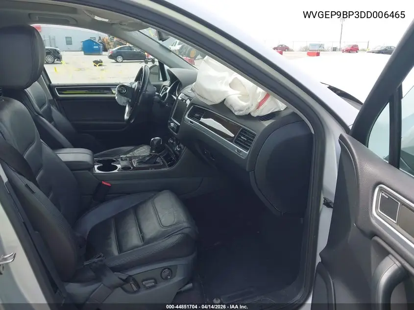 2013 Volkswagen Touareg Tdi Executive VIN: WVGEP9BP3DD006465 Lot: 44851704