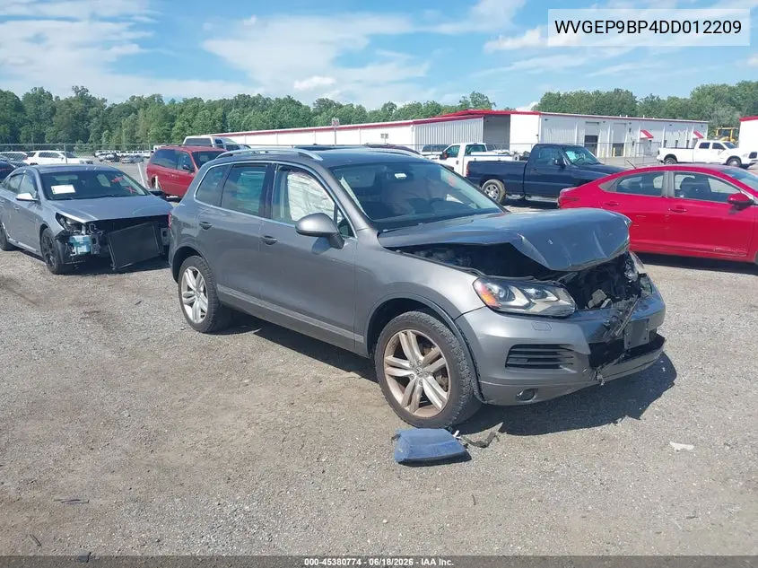 2013 Volkswagen Touareg Tdi Executive VIN: WVGEP9BP4DD012209 Lot: 45380774