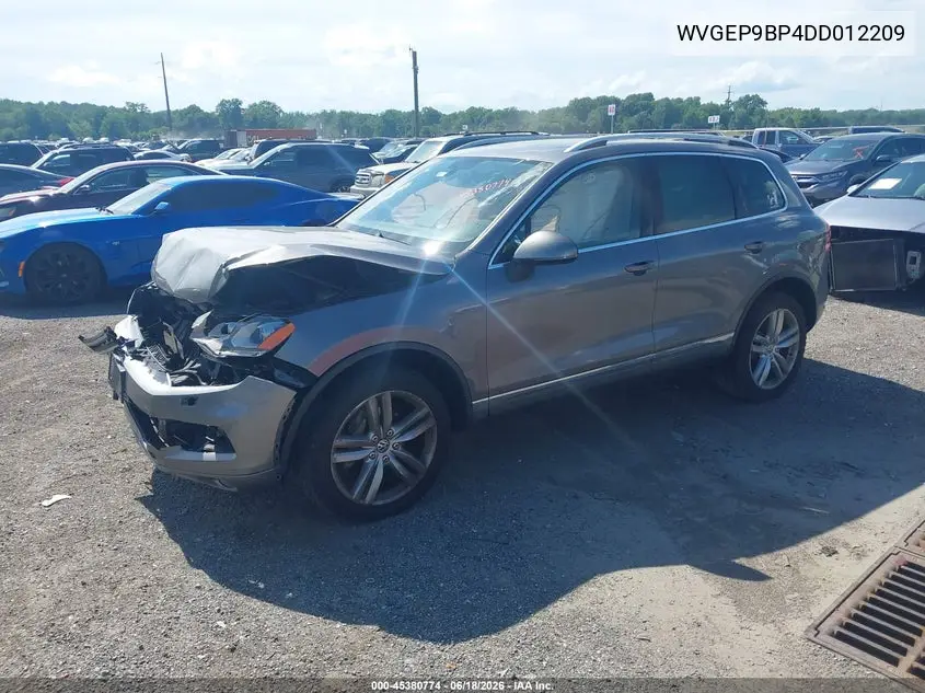 2013 Volkswagen Touareg Tdi Executive VIN: WVGEP9BP4DD012209 Lot: 45380774