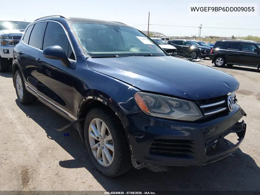 2013 Volkswagen Touareg Vr6 Sport VIN: WVGEF9BP6DD009055 Lot: 45540636