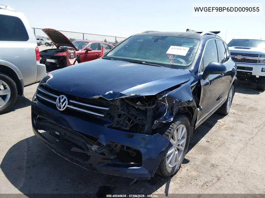 2013 Volkswagen Touareg Vr6 Sport VIN: WVGEF9BP6DD009055 Lot: 45540636