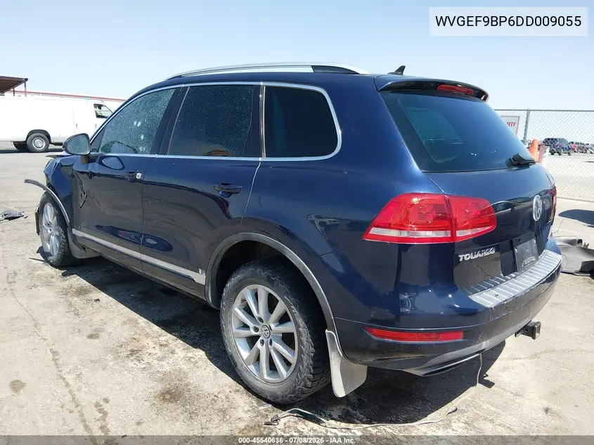 2013 Volkswagen Touareg Vr6 Sport VIN: WVGEF9BP6DD009055 Lot: 45540636