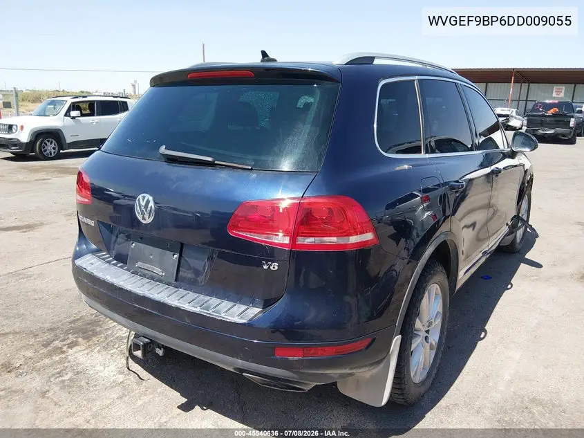 2013 Volkswagen Touareg Vr6 Sport VIN: WVGEF9BP6DD009055 Lot: 45540636