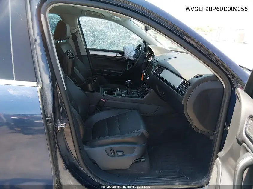 2013 Volkswagen Touareg Vr6 Sport VIN: WVGEF9BP6DD009055 Lot: 45540636