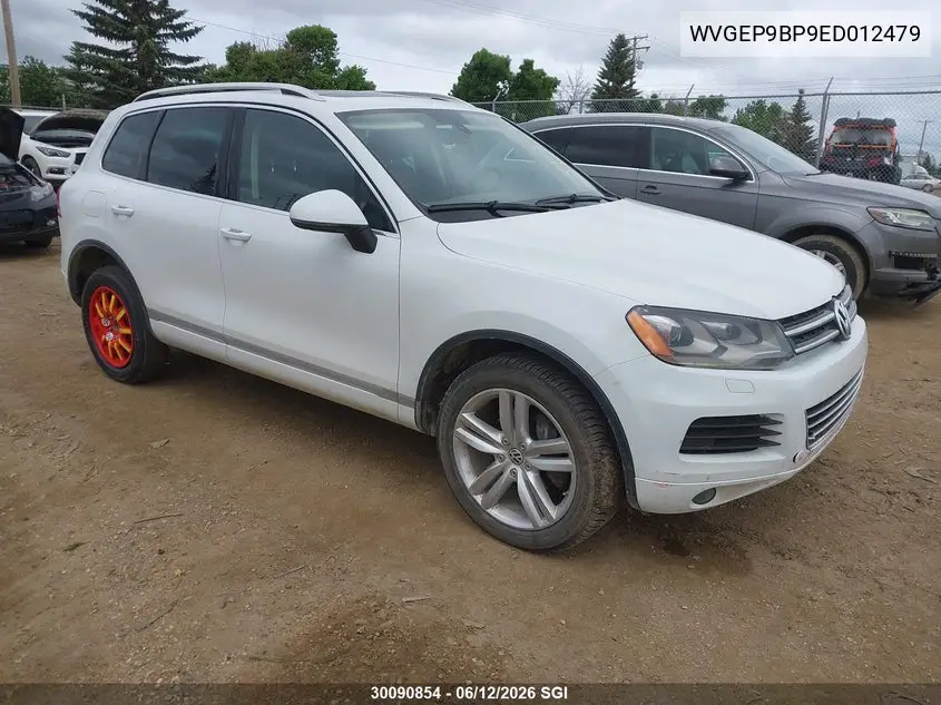 2014 Volkswagen Touareg V6 Tdi VIN: WVGEP9BP9ED012479 Lot: 30090854